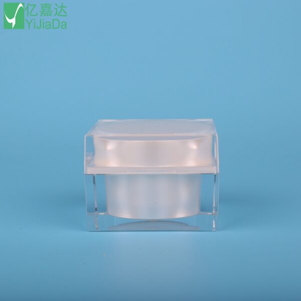 YD-J-030-acrylic cosmetic jar (1)