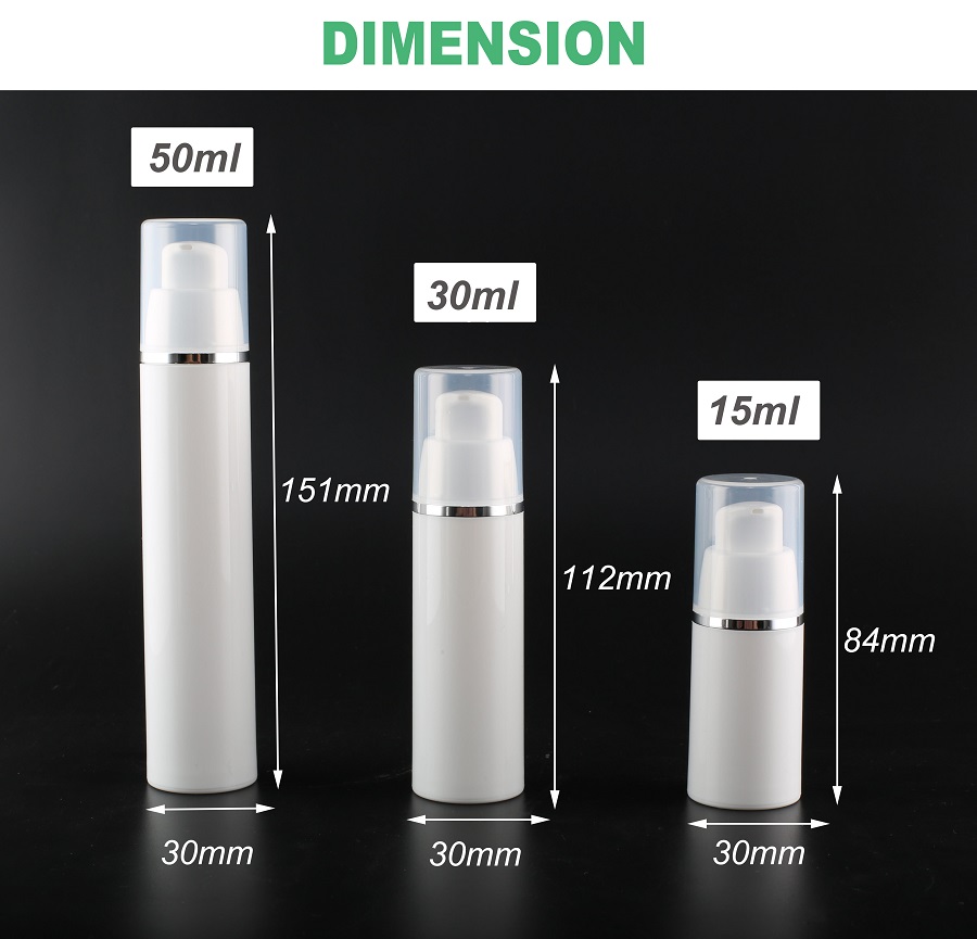 White airless cosmetic bottles3
