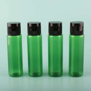 green plastic bottle