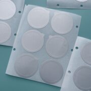 Foil Seals 45mm reusable capsules lids compatible with Nespresso
