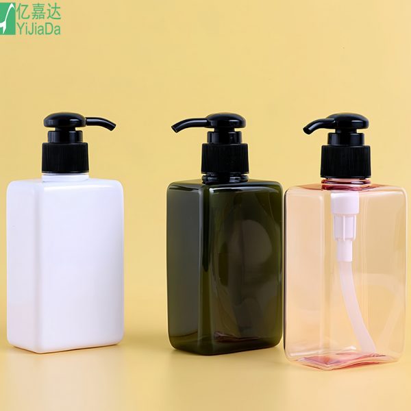 YD-TP-052-200ml square PET lotion bottle-l