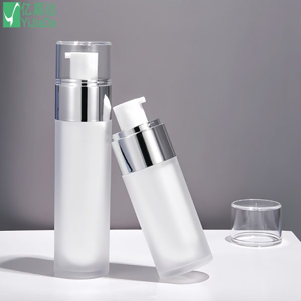 YD-AR-071-30ml 50ml cylinder shape acrylic airless bottle-