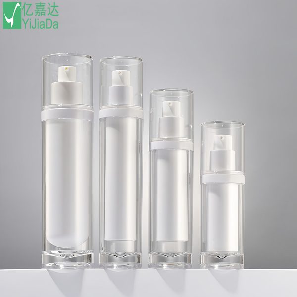 YD-AR-072-15ml 30ml 45ml 100ml 120ml acrylic airless pump bottle-